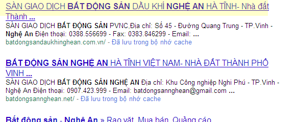 Tạo bản đồ google maps doanh nghiệp tại TP Vinh Nghệ An