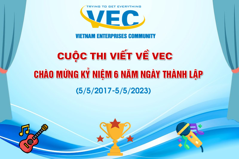 Cuộc thi viết về VEC kỷ niệm 6 năm ngày Thành lập
