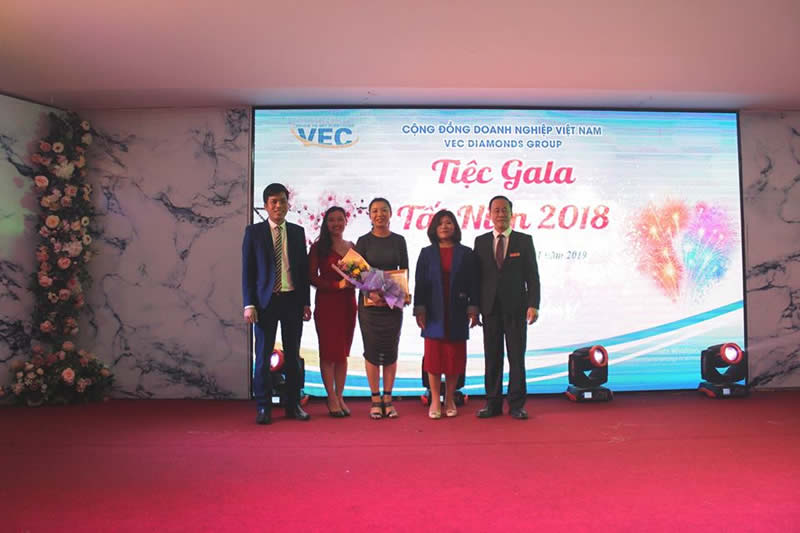 VEC Diamonds Group tổ chức đêm Gala Dinner Chào Xuân 2019
