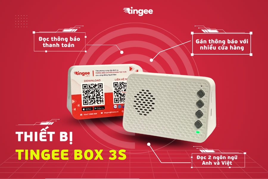 Máy loa thông báo nhận tiền biến động số dư QR ngân hàng