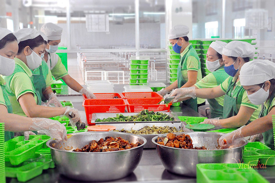 Thực phẩm trường học, suất ăn công nghiệp Vinh Nghệ An