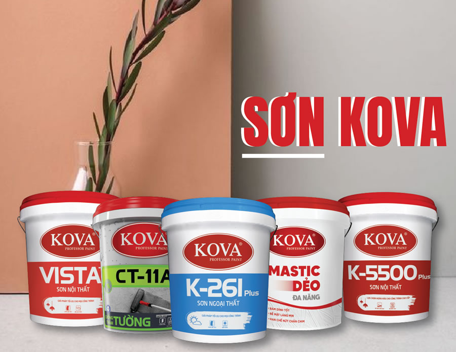 Địa chỉ mua Sơn Kova tại Nghệ An